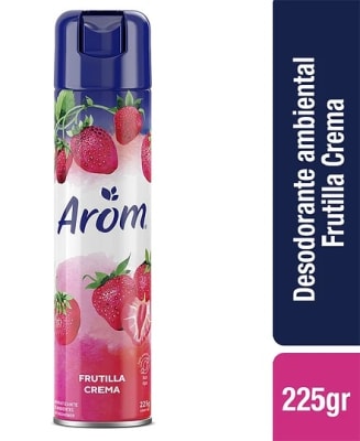 AROM DESODORANTE SPRAY 225 GRS FRUTILLA