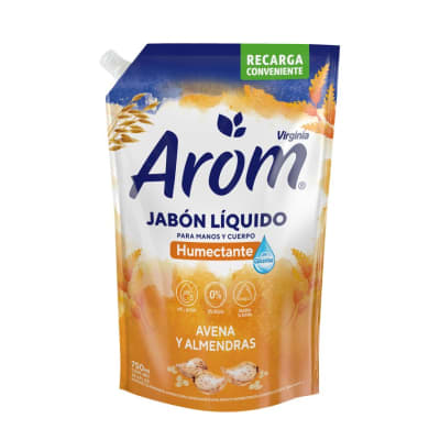 AROM JABON LIQUIDO 750ML AVENA/ALMENDRA