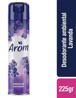 AROM DESODORANTE SPRAY 225 GRS LAVANDA