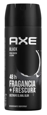 AXE DESODORANTE SPRAY 150 ML BLACK 48 HR