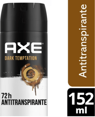 AXE DESODORANTE SPRAY 150 ML DARK TEMPT ANTITRANSPIRANTE 72 HR