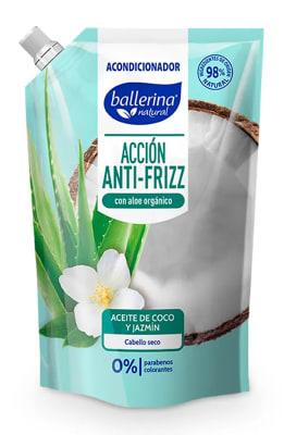 BALLERINA ACONDICIONADOR 750 ML DOYPACK ACEITE DE COCO Y JAZMÍN