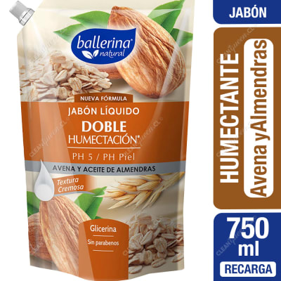 BALLERINA JABÓN 750 ML DPK ALMENDRAS