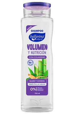 BALLERINA SHAMPOO 750 ML BOTELLA VOLUMEN