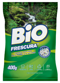 BIOFRESCURA DETERGENTE POLVO 400 GR BOSQUE
