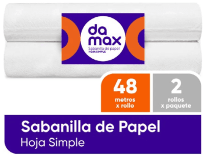 DAMAX SABANILLA 48 MT PACK 2 ROLLOS
