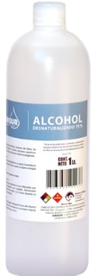DEIN ALCOHOL DESNATURALIZADO 72% 1 LT