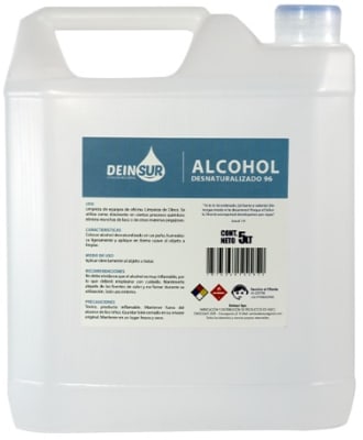 DEIN ALCOHOL DESNATURALIZADO 96% 5 LT
