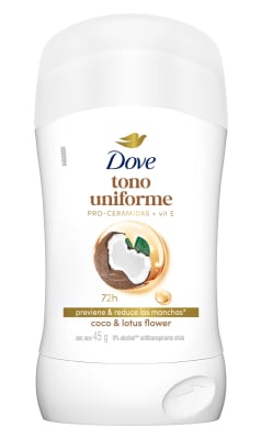 DOVE DESODORANTE 45 GR BARRA TONO UNIFORME COCO MUJER