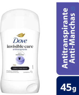 DOVE DESODORANTE BARRA 45 GR INVISIBLE CARE MUJER