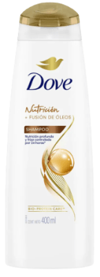 DOVE SHAMPOO NUTRICIÓN FUSIÓN ÓLEOS