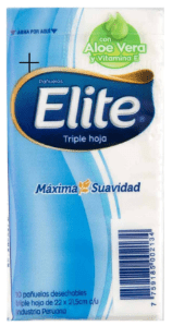 ELITE PAÑUELO DESECHABLE TRIPLE HOJA 10 UN