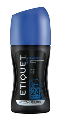 ETIQUET DESODORANTE ROLL ON 60 GR BLUE ICE MEN