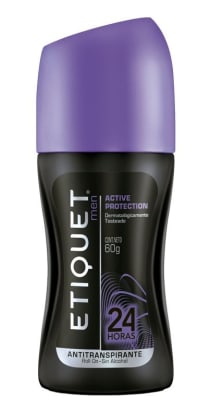 ETIQUET DESODORANTE ROLL ON 60 GR ACTIVE PROTECTION MEN