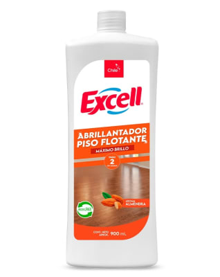 EXCELL ABRILLANTADOR PISO FLOTANTE 900 CC ALMENDRAS