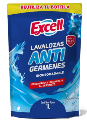 EXCELL LAVALOZA 1 LT DOYPACK ANTIGÉRMENES