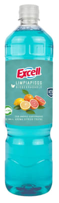 EXCELL LIMPIAPISOS DESINFECTANTE 900 CC CÍTRICO FRUTAL