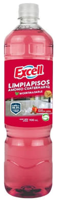 EXCELL LIMPIAPISOS DESINFECTANTES 900 CC MANZANA CANELA