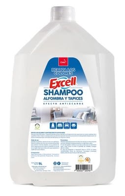 EXCELL SHAMPOO ALFOMBRAS Y TAPICES 5 LTS