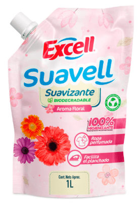 EXCELL SUAVIZANTE ROPA 1 LT AROMA FLORAL