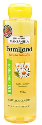 FAMILAND SHAMPOO BOTELLA 750 ML MANZANILLA