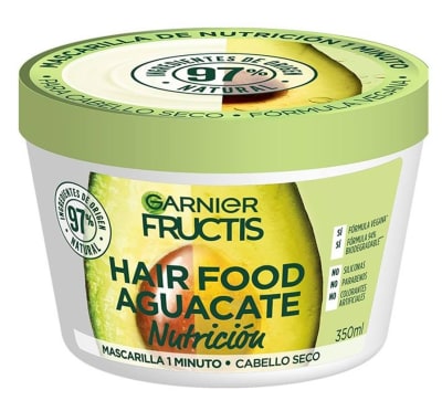 FRUCTIS MASCARILLA CAPILAR 350 ML NUTRICIÓN AGUACATE