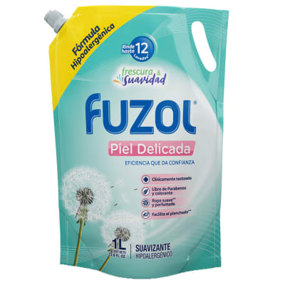 FUZOL SUAVIZANTE 1 LT PIEL SENSIBLE