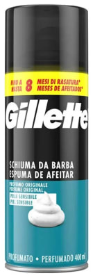 GILLETTE ESPUMA AFEITAR 400 ML PIEL SENSIBLE