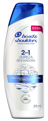 HEAD SHOULDERS SHAMPOO 375 ML 2 EN 1