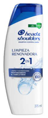 HEAD SHOULDERS SHAMPOO 375 ML 2 EN 1