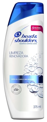 HEAD SHOULDERS SHAMPOO 375 ML LIMPIEZA RENOVADORA