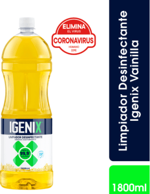 IGENIX DESINFECTANTE 1800 ML VAINILLA