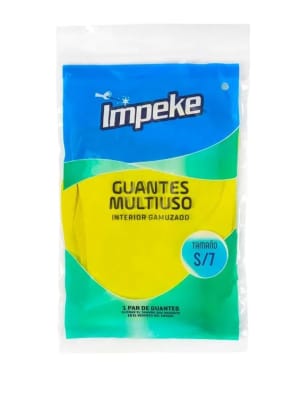 IMPEKE GUANTE AMARILLO TALLA S PAR