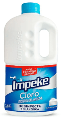 IMPEKE CLORO ROPA BLANCA 1 KG