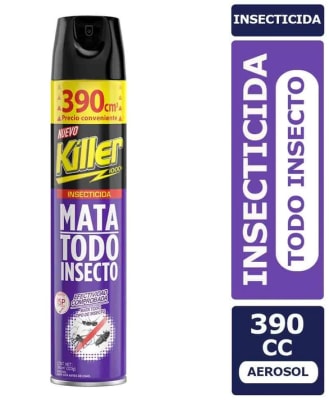 KILLER INSECTICIDA 390 CC TODO INSECTO