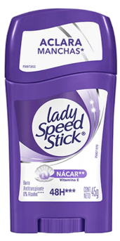 LADY SPEED STICK DESODORANTE BARRA 45 GR NACAR