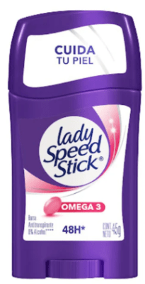 LADY SPEED STICK DESODORANTE BARRA 45 GR OMEGA 3