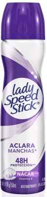 LADY SPEED DESODORANTE SPRAY 150 ML ACLARA MANCHAS