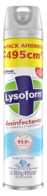 LYSOFORM DESINFECTANTE SPRAY 495 AIRES DE MONTAÑA