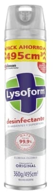 LYSOFORM DESINFECTANTE SPRAY 495 CC ORIGINAL