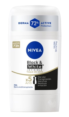 NIVEA DESODORANTE BARRA 54 GR INVISIBLE TOQUE DE SEDA 72 HR