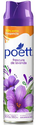 POETT DESODORANTE SPRAY 360 CC FRESCURA DE LAVANDA