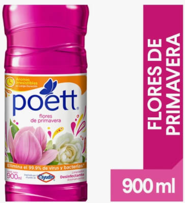 POETT LIMPIAPISOS 900 ML FLOR DE PRIMAVERA
