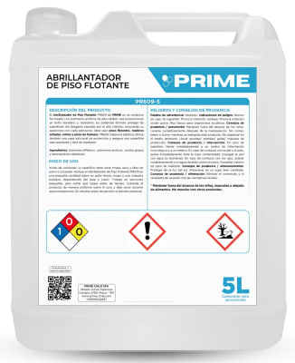 PRIME ABRILLANTADOR PISO FLOTANTE 5 LTS