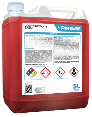 PRIME DESINCRUSTANTE ÁCIDO 5 LT