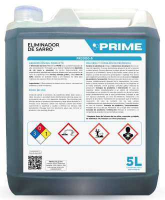 PRIME ELIMINADOR DE SARRO 5 LT