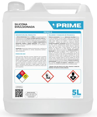 PRIME SILICONA EMULSIONADA 5 LT