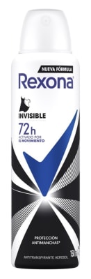 REXONA DESODORANTE SPARY 150 ML INVISIBLE MUJER 72 H