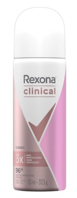 REXONA CLINICAL DESODORANTE SPRAY 55 ML CLASSIC