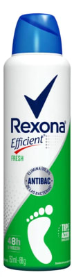 REXONA EFFICIENT TALCO SPRAY ANTIBACTERIAL 153 ML FRESH